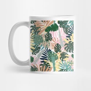 Tropical Leaves Pattern Design  4 Mug